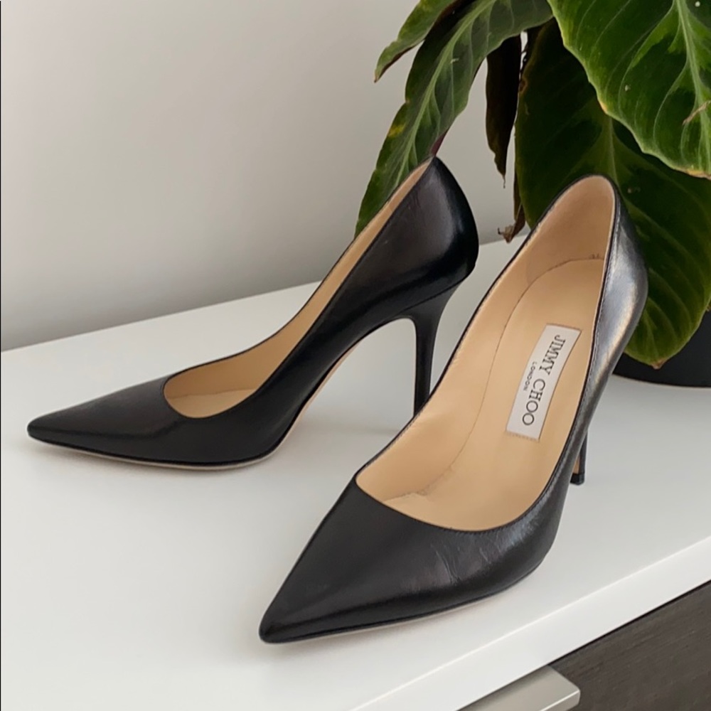 Jimmy Choo 100 Leather Pump